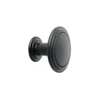 Perilla estilo 'Moderno' acabado negro, HERMEX 1