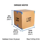 Portarrollo junior de ABS, humo, FOSET BASIC 7