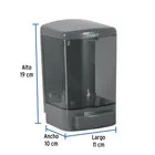 Dosificador para jabón líquido, humo, FOSET BASIC 3