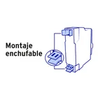 Interruptor de 1 polo 40A, enchufable, a granel, VOLTECK 2