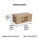 Interruptor de 2 polos 15A, enchufable, a granel, VOLTECK 4