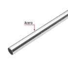 Tubo redondo para clóset, 2.4 m, acero cromado, HERMEX 2