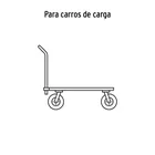 Rueda neumática 8' para eje central, TRUPER 6