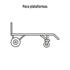 Rueda neumática 10' para eje central, TRUPER 5
