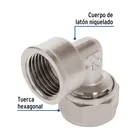 Codo 90° para PEALPE, 3/8', con rosca hembra, FOSET 2