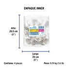 Tee para PEALPE, 1/2', FOSET 6