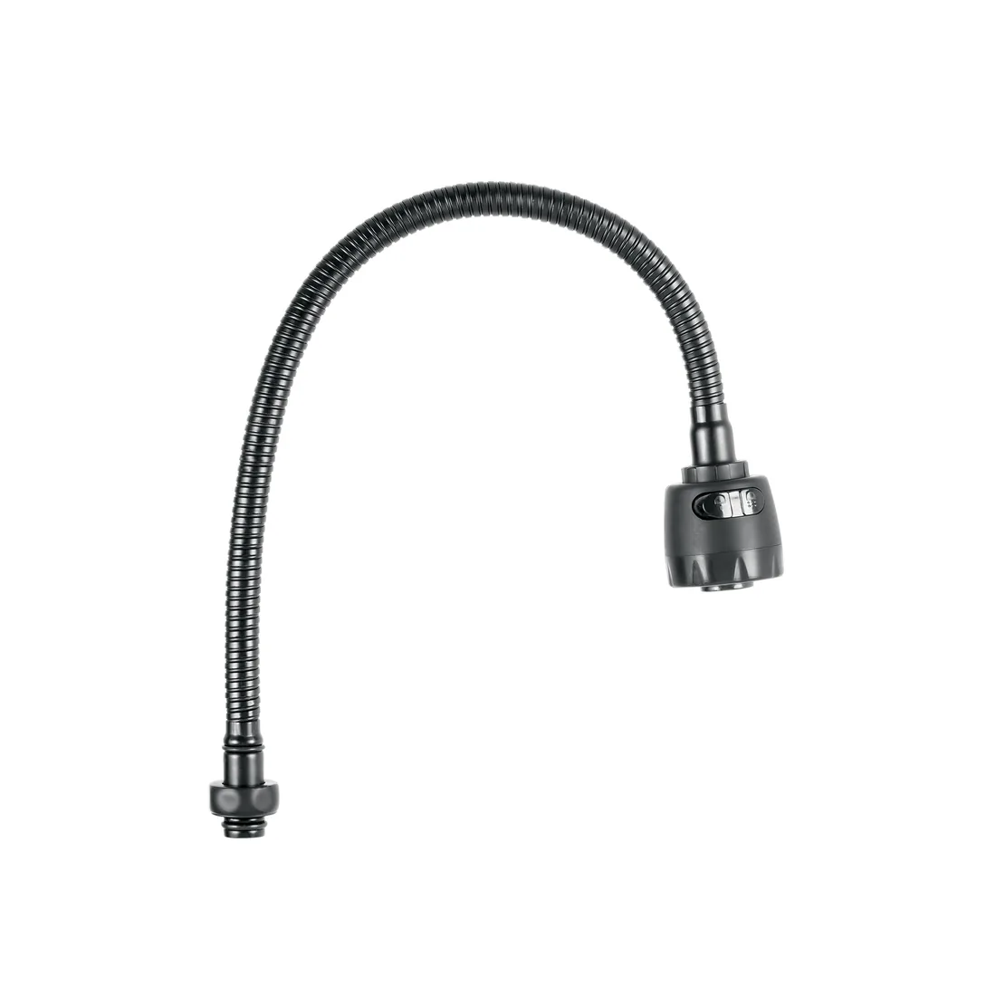 Cuello flexible para mezcladora de fregadero, negro, AQUA