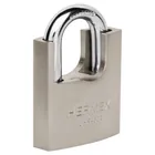 Candado de hierro 60 mm con coraza, llave de disco, HERMEX 1