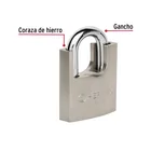 Candado de hierro 60 mm con coraza, llave de disco, HERMEX 5