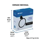 Toallero de argolla, negro, FOSET AQUA 5