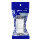 Interruptor triple, línea Classic, VOLTECK 4