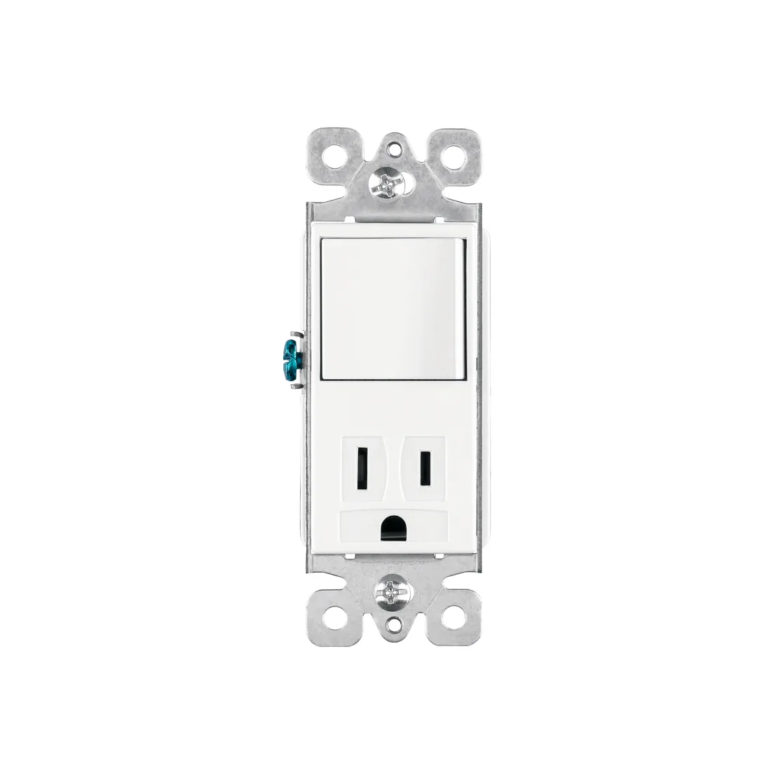 Interruptor-contacto, 2 polos + tierra, Classic, VOLTECK