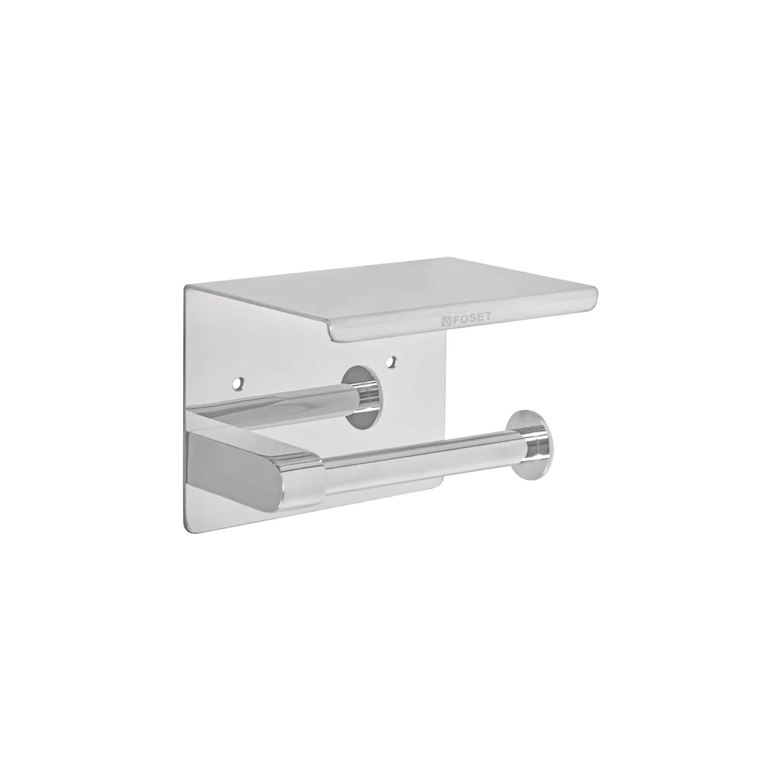 Portarrollo cromo con soporte para celular, FOSET RIVIERA
