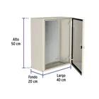 Gabinete metálico, 500 x 400 mm, VOLTECK 3
