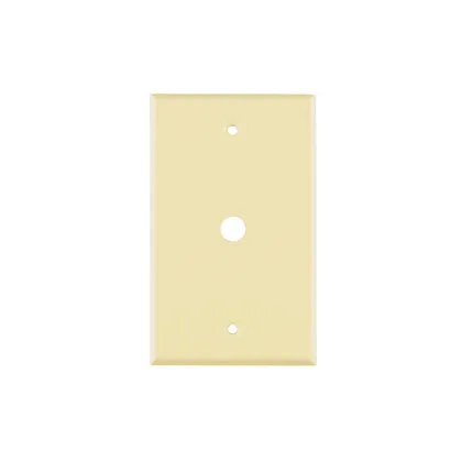 Placa de ABS pasacable, Standard, marfil, VOLTECK