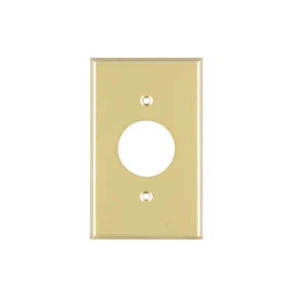Placa para contacto redondo, de aluminio, línea Standard