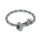 Manguera p/WC, acero inox, 1/2'x7/8', 50 cm, plástico/latón 1