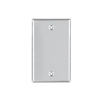 Placa de Acero Inoxidable ciega, Línea Standard