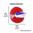 Extensión reforzada aterrizada 30 m 3x12 AWG, VOLTECK 6