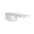 Maneral plano para monomando de lavabo, cromo, BASIC 1