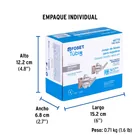 Juego llaves empotrar roscables, palanca satín, TÚBIG 5
