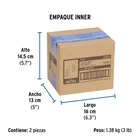 Juego llaves empotrar soldables, palanca negro, TÚBIG 5