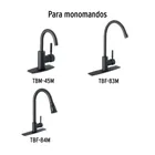 Maneral repuesto para monomando, negro, FOSET 4