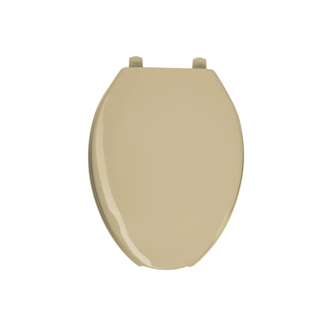 Asiento alargado para WC, abierto, beige, AQUA
