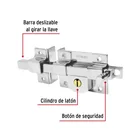 Cerradura de barra libre, izquierda, HERMEX 2