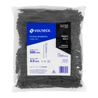 Bolsa con 1000 cinchos plásticos 50 lb, 200 x 4.5 mm, negro 3