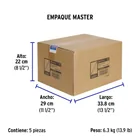 Bolsa con 1000 cinchos plásticos 50 lb, 200 x 4.5 mm, negro 7