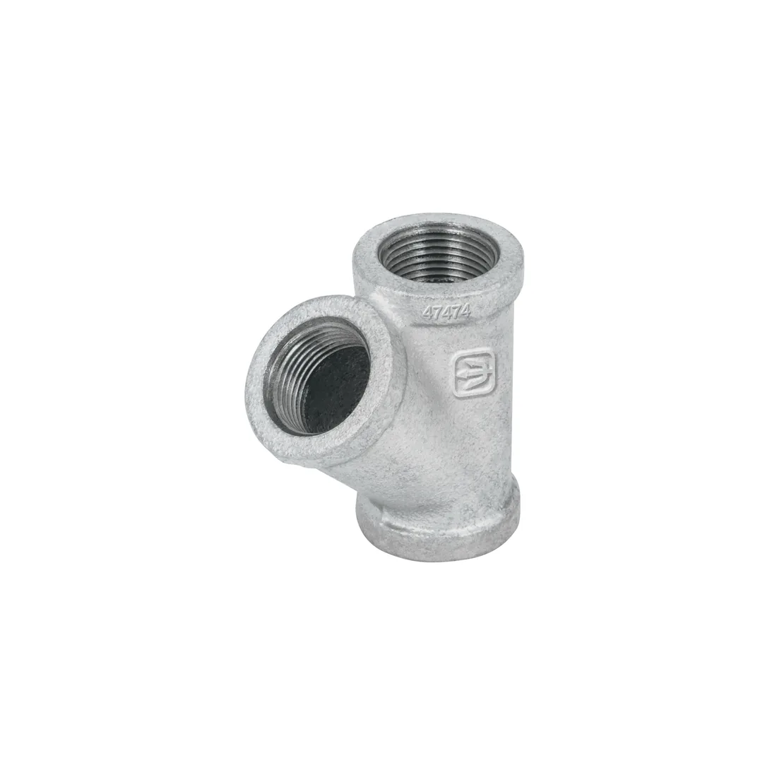 Yee sencilla 3/4' acero galvanizado, FOSET