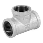 Tee sencilla 1' acero galvanizado, FOSET 1