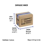 Interruptor de 3 polos 15A, enchufable, VOLTECK 4