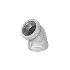 Codo 45° acero galvanizado de 3/4', FOSET 1