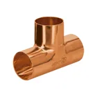 Tee sencilla de cobre 1', FOSET BASIC 1