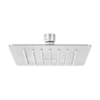 Regadera cuadrada 6', acero inox, sin brazo, cromo, TÚBIG 1