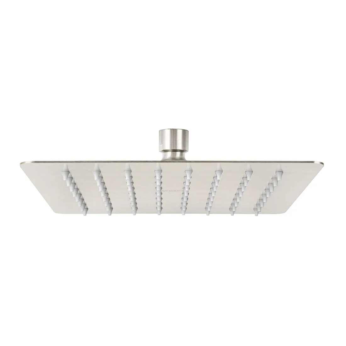 Regadera cuadrada 8', acero inox, sin brazo, satín, TÚBIG