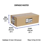 Toma con 2 puertos USB negro de 1.5 módulos, línea Lisboa 7