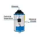 Calentador de paso, rápida recup, 6L, 1 serv, gas nat, FOSET 2