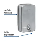 Dosificador de acero inox. para jabón líquido, FOSET 2
