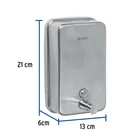 Dosificador de acero inox. para jabón líquido, FOSET 3