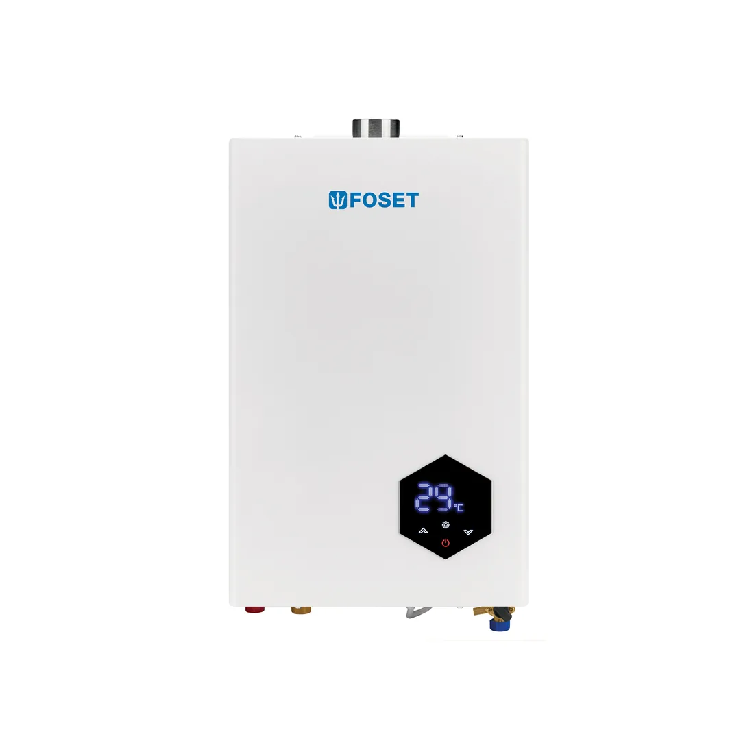 Calentador instantáneo modulante, 16L, 3 serv, gas LP, FOSET