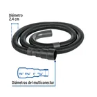 Manguera con multiconector, desagüe lavadora, 1.5 m, FOSET 3