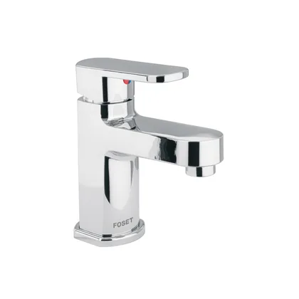 Monomando lavabo, ABS, nariz recta, BASIC