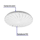 Luminario LED plafón decorativo 18W 3000K, espiral, BASIC 2