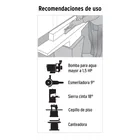 Extensión de uso súper rudo aterrizada 8 m. calibre 12 4
