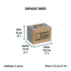 Llave individual lavabo, ABS, cruceta, BASIC 6