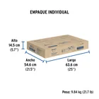 Parrilla gas empotrable 60cm, 4 quem, acero inox, RIVIERA 6