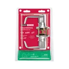 Cerradura manija 'Siena' p/baño, cromo mate, HERMEX 2